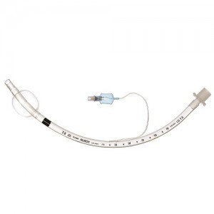 Tubo endotraqueal con globo 8.5Mm 34Fr paquete con 10 piezas