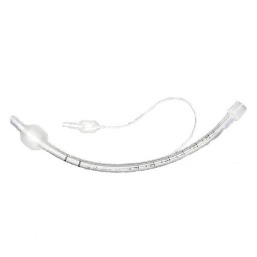 Tubo endotraqueal de PVC con globo 3mm paq. c/10 pzas